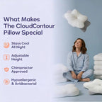 CloudContour Memory Foam Pillow