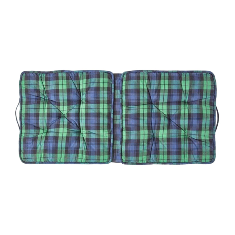 Blackwatch Tartan Cotton Travel Booster Cushion
