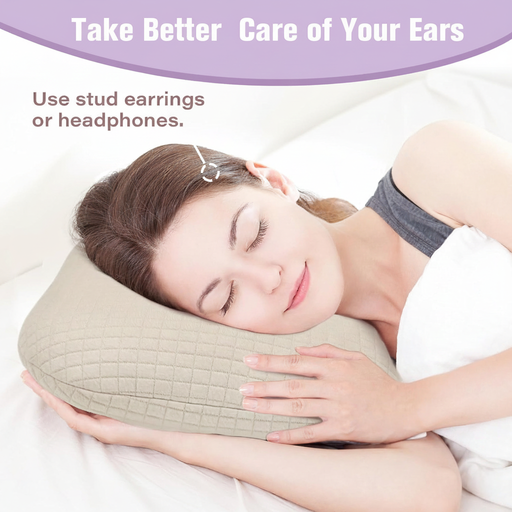 Calmerax Cotton Comfort Ear Pillow