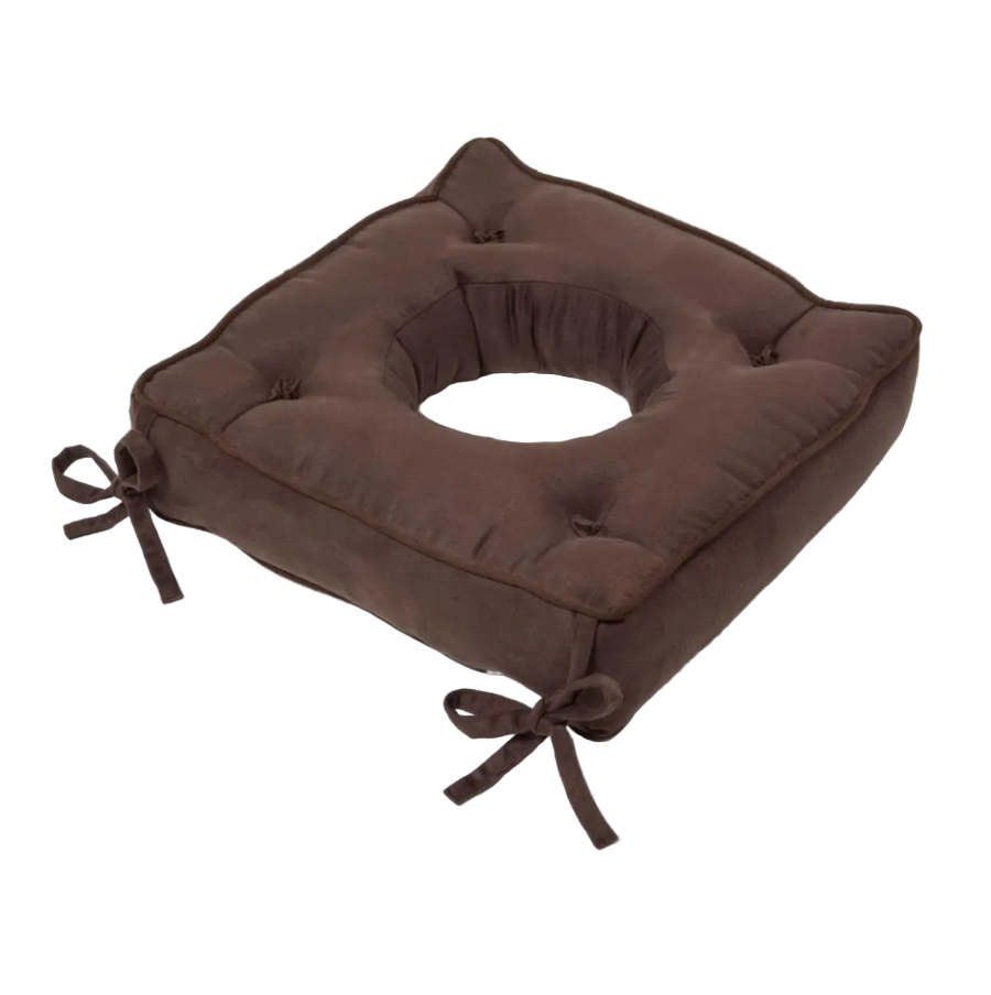 Faux Suede Pressure Relief Cushion
