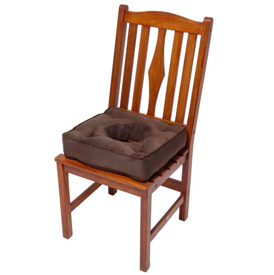 Faux Suede Pressure Relief Cushion