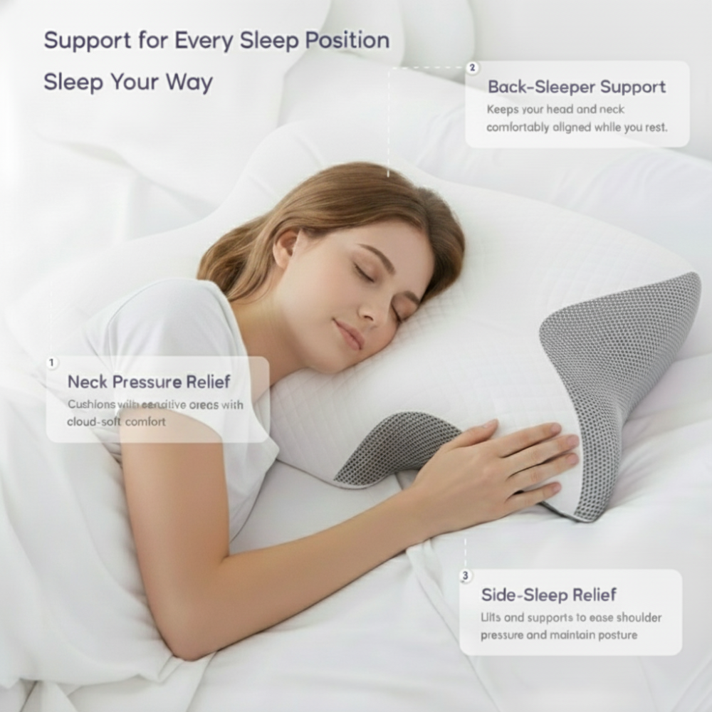 ErgoDream Side Sleeper Pillow