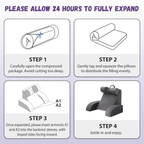 CozyLift Adjustable Bed Backrest Pillow